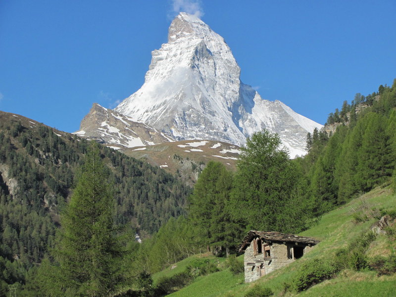 Matterhorn up from Zmutt.