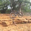 Many of the Rock Ledges on the east side of the trail.