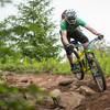 Harrison Gill navigates the larger roughs on 2 Chair (160) during the Cascadia Dirt Cup.