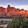 Entrance to Red Canyon; begin your Thunder Mountain adventure here!