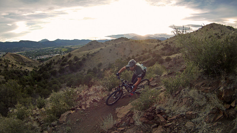 Evening ride in Salida.