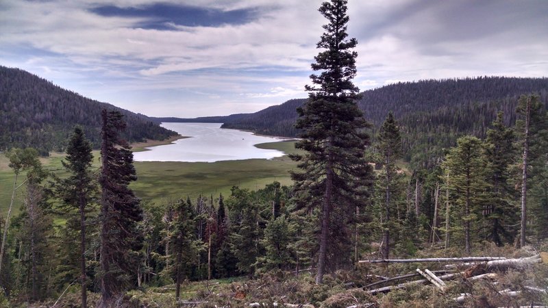 Navajo Lake looking east.