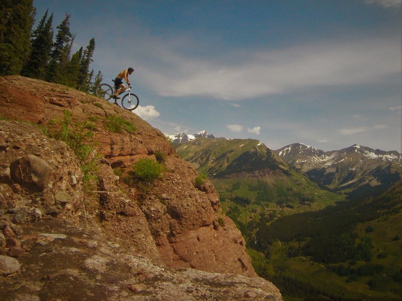 Chillin on Teocalli Ridge.