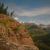 Chillin on Teocalli Ridge.