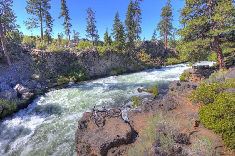 Upper Deschutes River Falls.