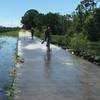 One of the three water spillways. This is the area you are most likely to spot an alligator.