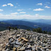 Hike-a-bike to the summit of Abercrombie.