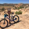 Bottom of Coney Is (E end) is a 3-way intersection with Rocky Tops and the 7-Up Trail.