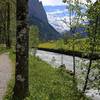 Early summer in Lauterbrunnen valley.