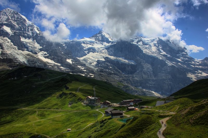 Kleine Scheidegg Station.