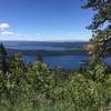 View of Payette Lake from the trail.