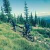 Mike K and Mark S of the Selkirk Rec District out after taking in views over the Pend Oreille River.