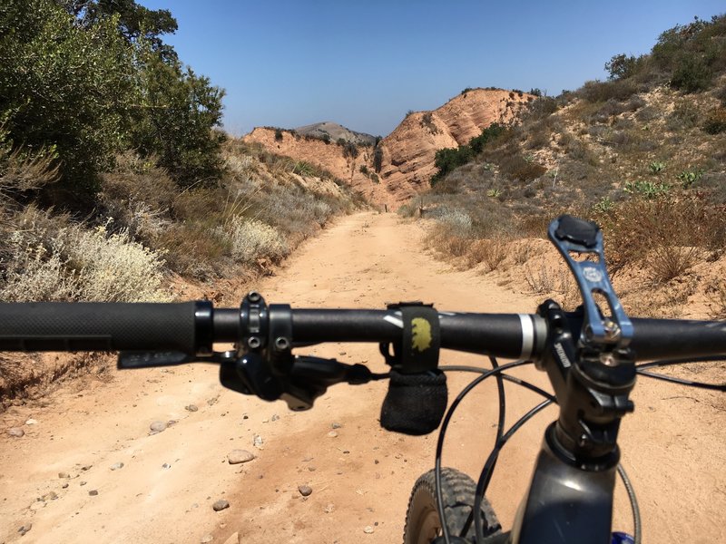 Beautiful scenery along this stretch of Limestone Ridge to the East Sinks.