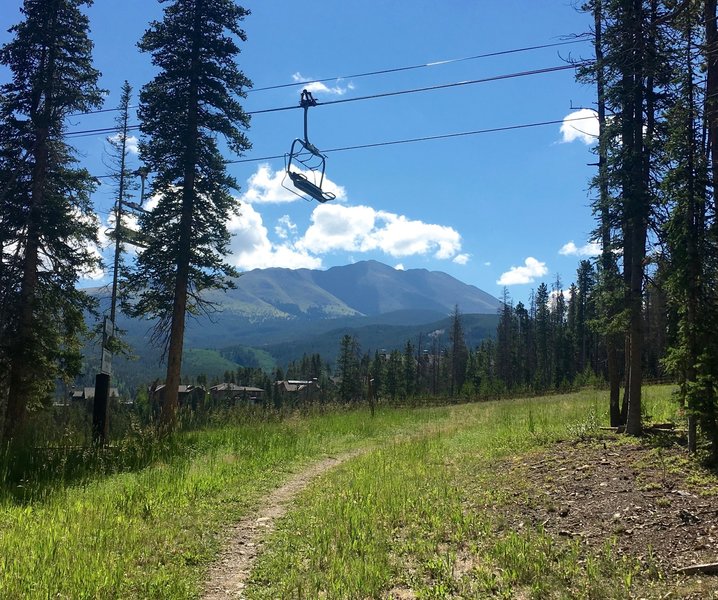 Cruising around the Wanderer Trail.