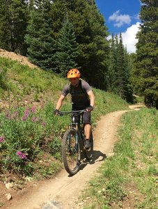 Good stretch of the Swinger Trail.