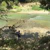 Bring your water shoes for a nice walk in the river.