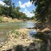 Just off the trail down by the river looking north. Not a bad place to cool off when its 103 degrees!!