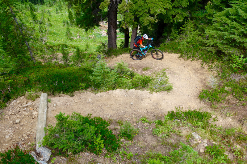 Pushing up to Chilcoot Pass.