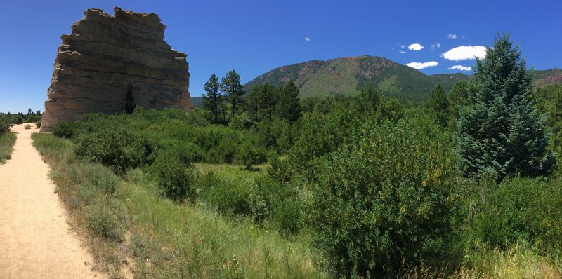 Mt. Herman and Monument Rock.