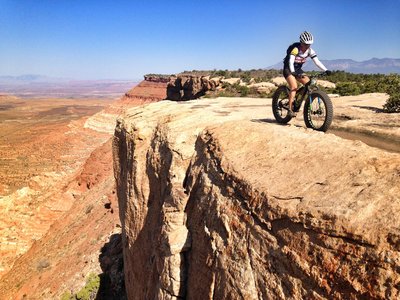 Gooseberry Mesa The Big Loop Mountain Bike Trail Hurricane Utah