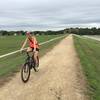The Levee Trail is a great trail for all experience levels.