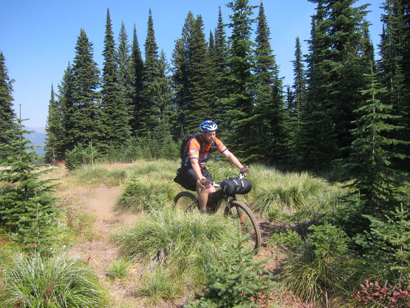 Arriving at the Stateline Trail