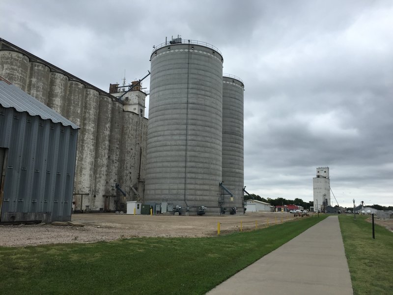 The Valkommen trail allows you to get up close to Kansas farming equipment