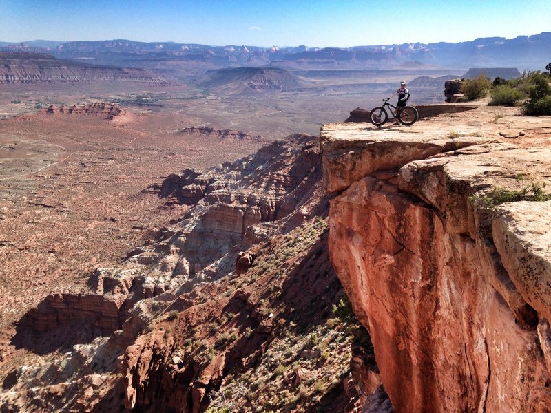 Unbelievable views on Gooseberry Mesa