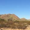 Just outside the main parking area at San Tan Trailhead looking west.