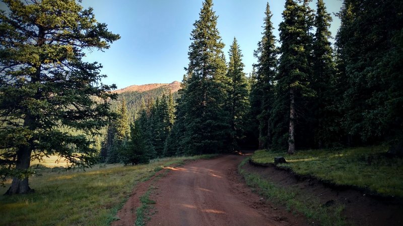 South Almagre Peak in the distance.