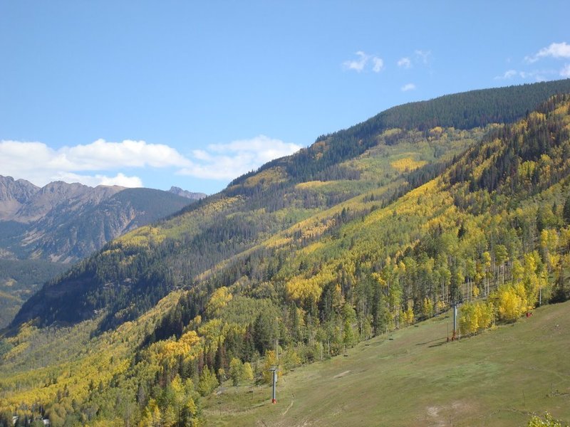 Vail in the fall.