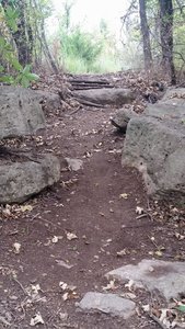 Exit of the boulder portion of the Roadrunner section of the system