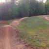 Dirt jump line.