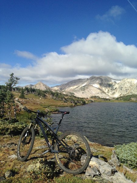 Sandy Lake, Medicine Bow, WY.