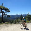 Big views of Squaw Valley and the Pacific Crest from the 06 Road.