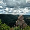 Colossal boulders stand guard along North Beaver Creek.