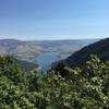 Overlooking Pineview Reservoir.