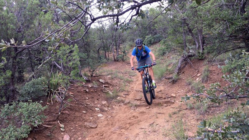 Attempting to head back to Little Walnut before heavy monsoon rains hit the area.