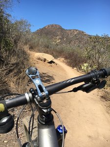Camarillo Canyon Trail ascending to Serrano Ridge.