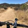 Camarillo Canyon Trail, in the easy doubletrack section.