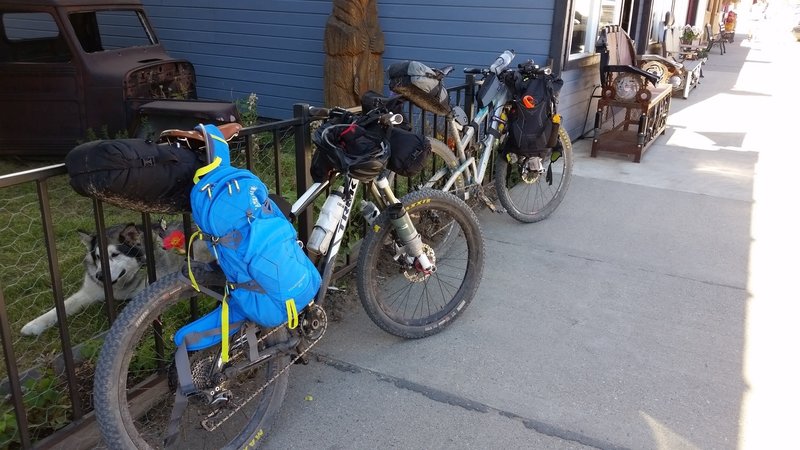 Lunch stop in Silverton.