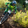 Weston Potter roosts a turn on Berserker during the 2016 NW Cup Finals.