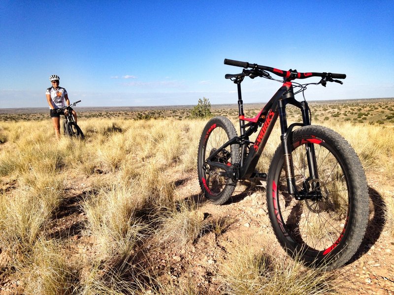 Fat out in the NM desert