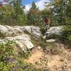 Exiting from Moon Rocks -- Moon HooDoo Rocks Trail, Davis, WV