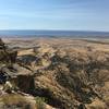 Epic views along Sarlacc. From the overlook at the west end the rest of the 18 Rd trail system can be seen.