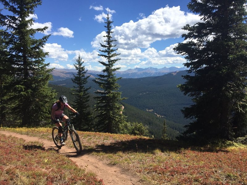 The 10-Mile Range in Fall.