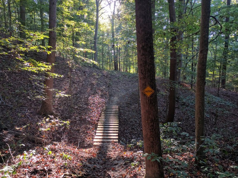 One of the bridges of S'more Trail.