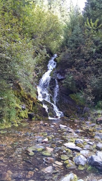 Waterfall just outside the St. Paul tunnel.