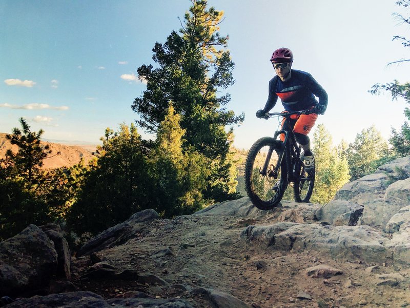 Chimney Gulch includes its fair share of technical challenges on top of 2K feet of climbing.