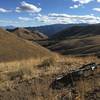 Burns Basin loop at highest point.